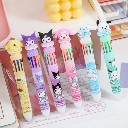 10 Colors Sanrio Ball Pen Wholesale