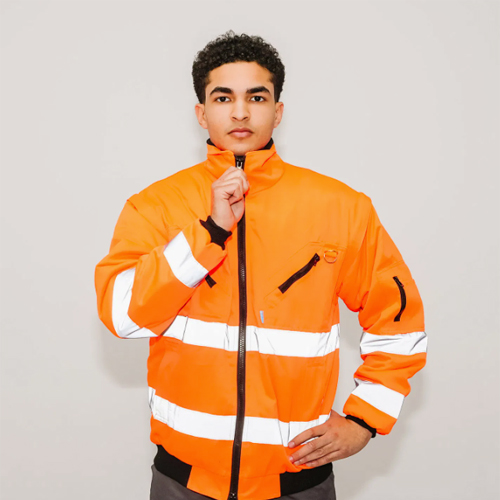 Fleece Reflective Jacket Garment